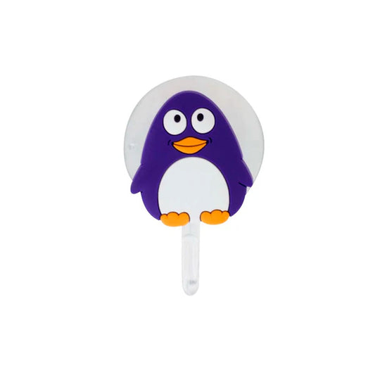 COLGADOR DE BAÑO PINGÜINO