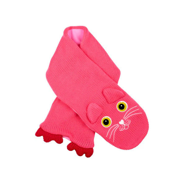 CHALINA PARA NIÑA GATO ROSADO