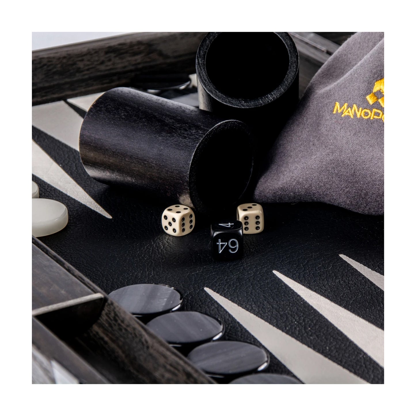 Backgammon Negro Clásico