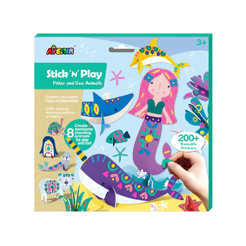 STICK‘N’PLAY-POLAR AND SEA ANIMALS