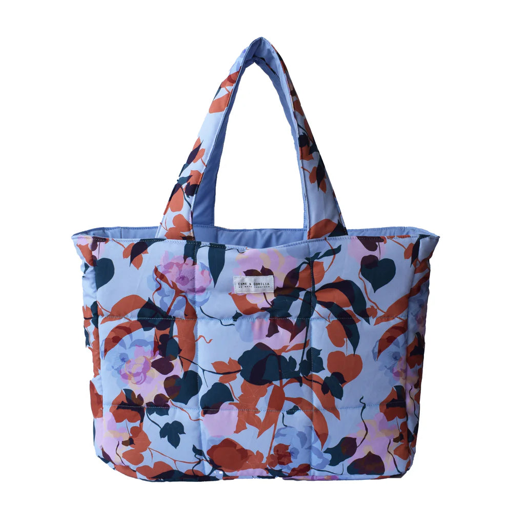 Tote Bag Reversible Enredos Celeste