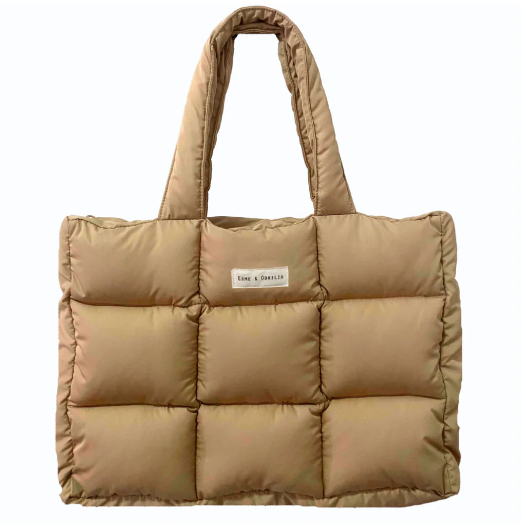 Tote Bag Puffer Beige