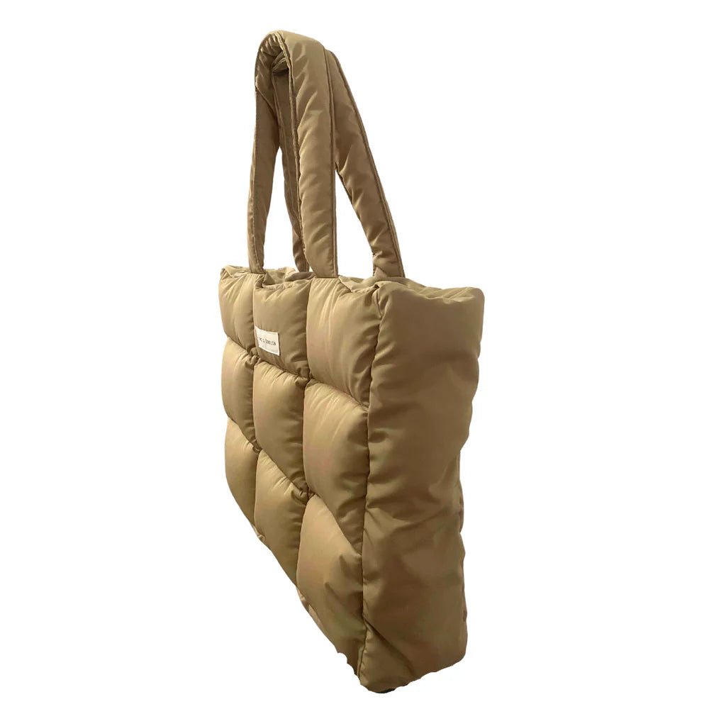 Tote Bag Puffer Beige