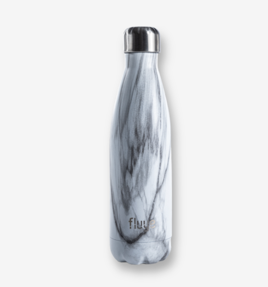 Fluye Bottle White Marble 500ml