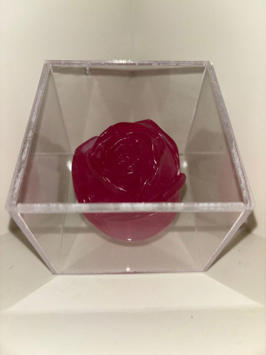 ADORNO ROSA EN CAJA