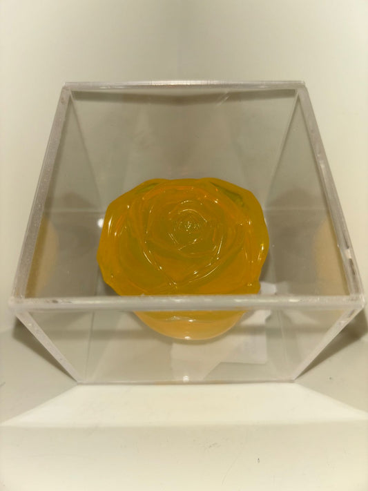 ADORNO ROSA EN CAJA