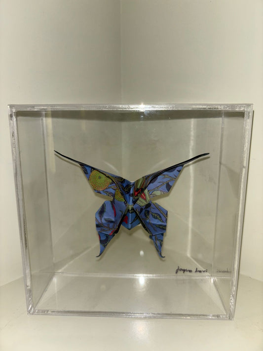ADORNO MARIPOSA DE ORIGAMI EN CAJA