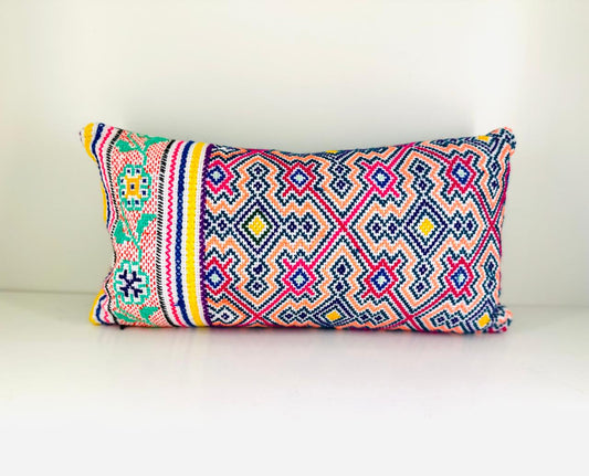 COSMIC DIRECTION TURQUIOISE PILLOW