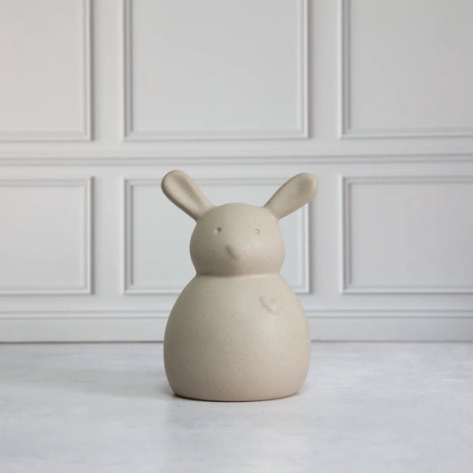 CERAMIC BUNNY COTTON GRAY