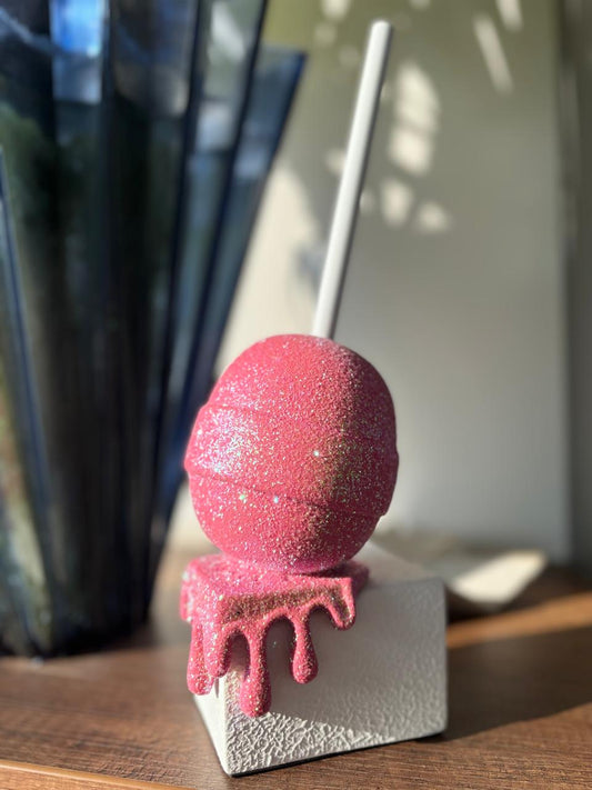 Chupete Grande Pink Escarchado