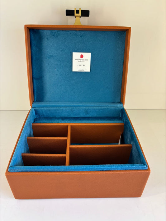 JOYERO ASA NEGRA/DORADA